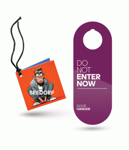 تگ و آویز گلاسه 300 سلفون مات