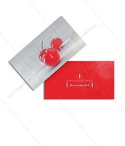 کارت ویزیت سلفون براق