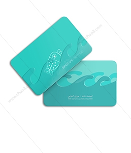 کارت ویزیت لمینیت مات یووی ساده